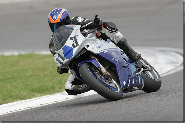 Jens Brokatzky auf Agusta